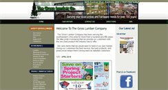 Desktop Screenshot of jlgrosslumber.com
